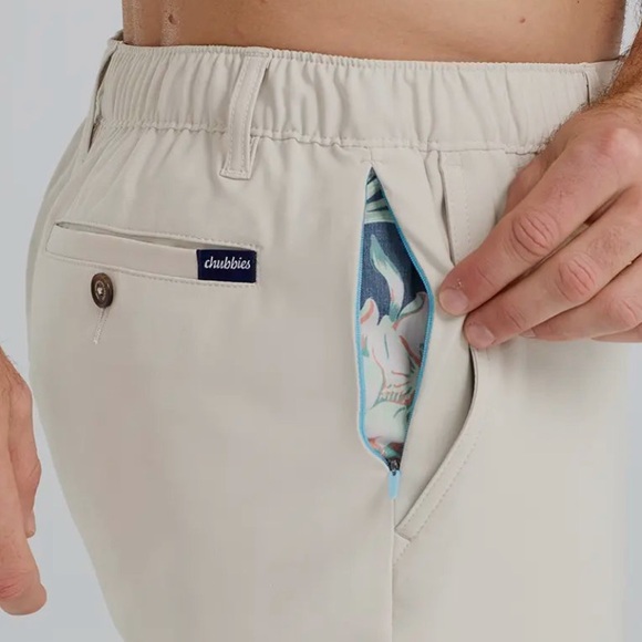 Chubbies The Khakinators Everywhere 5-Pocket Pants Men's Tan Chinos size L - Picture 4 of 8